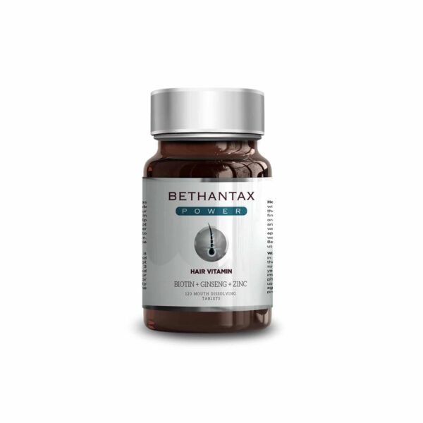 Bethantax Power Hair Vitamin Complex 120 Tablets | Hair Growth Support - Turkish Beauty & Care | Oriento