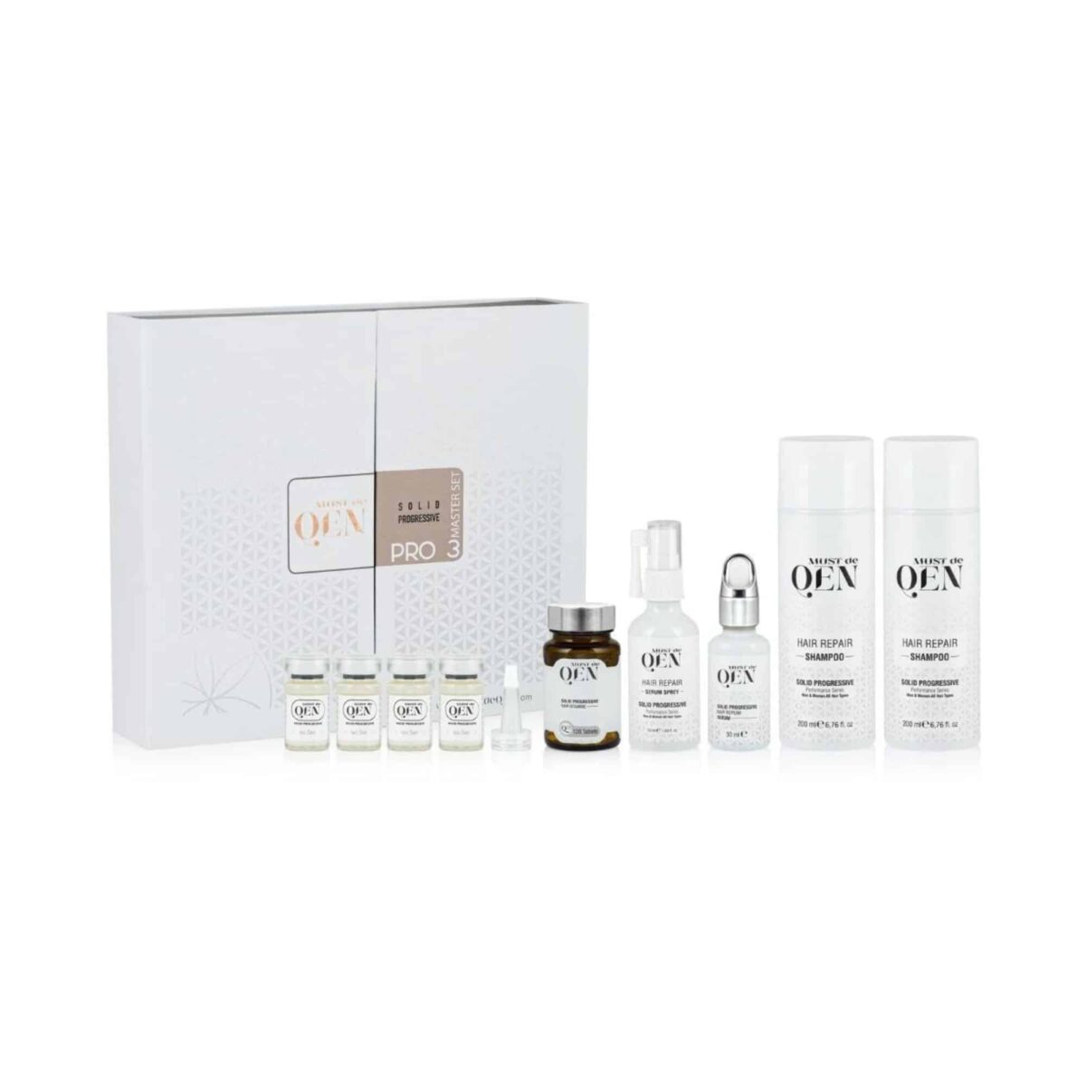 Must De Qen 3-Month Mesotherapy Set | Advanced Hair Regrowth Program - Turkish Beauty & Care | Oriento