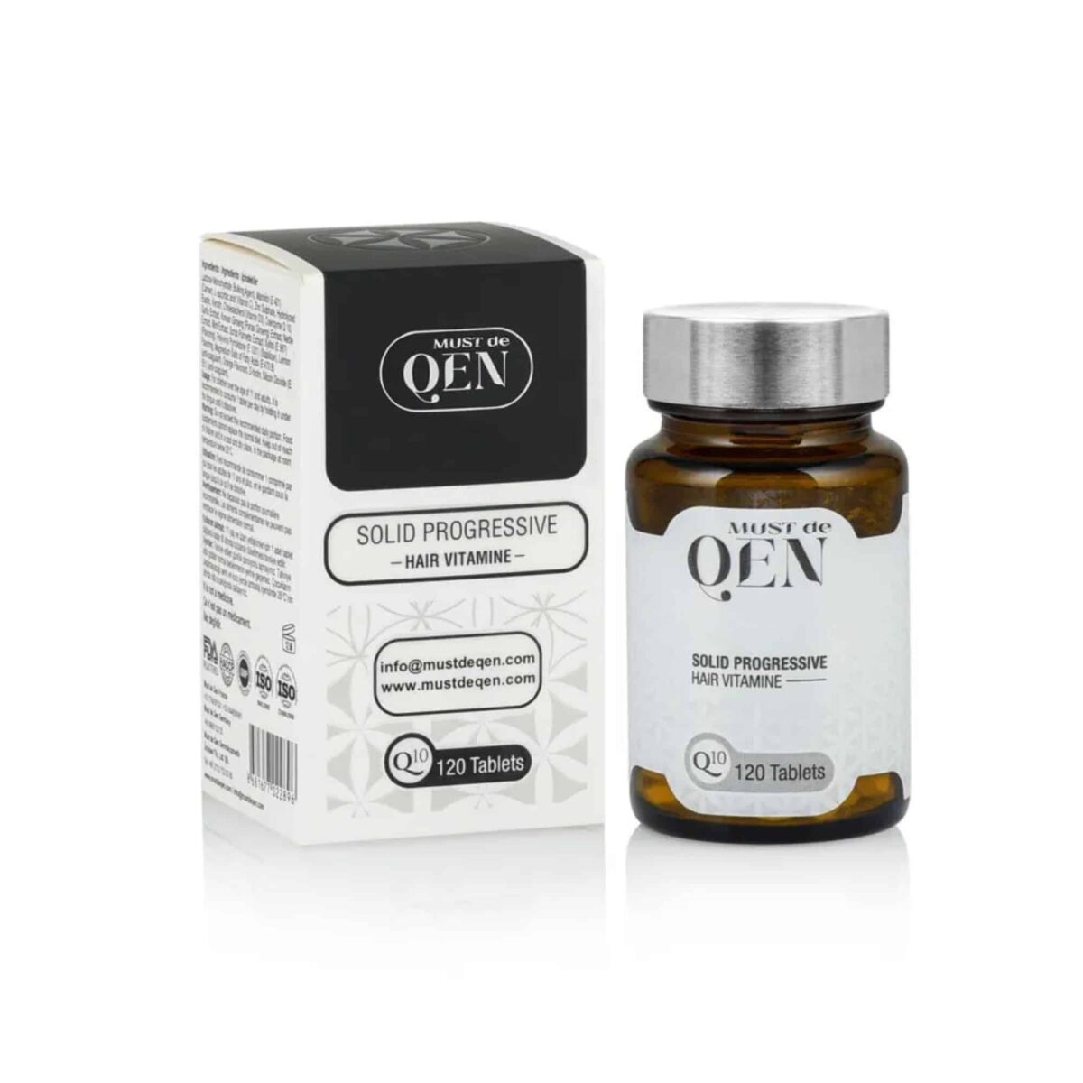 Must De Qen Q10 Hair Vitamin 120 Tablets | Clinic Inspired Support Against Hair Loss - Turkish Beauty & Care | Oriento