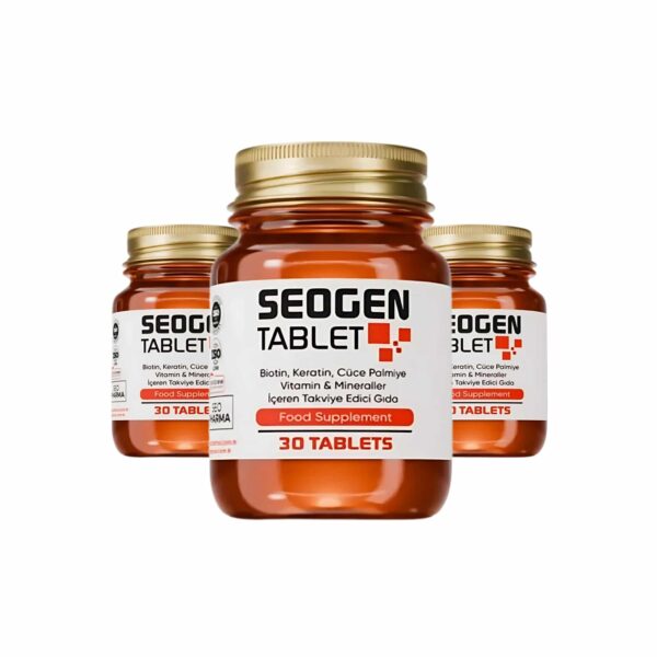 Regrow Hair SeoGen 30 Tablets Buy 2 Get 1 Free | 3-Month Hair Growth Bundle - Turkish Beauty & Care | Oriento