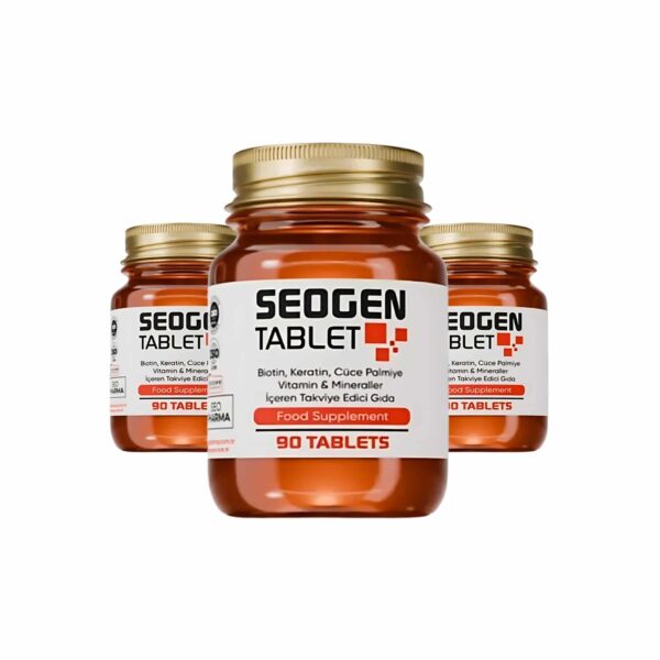 Regrow Hair SeoGen 90 Tablets Buy 2 Get 1 Free | 9-Month Hair Growth Vitamin Course - Turkish Beauty & Care | Oriento
