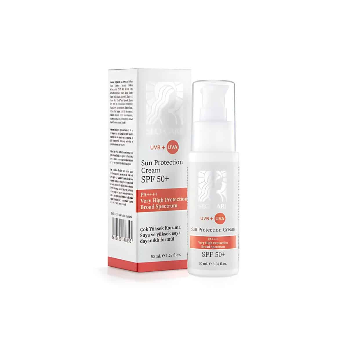 Seo Care High Protection Sunscreen SPF50+ PA++++ 50 ml | Broad Spectrum Sun Care - Turkish Beauty & Care | Oriento