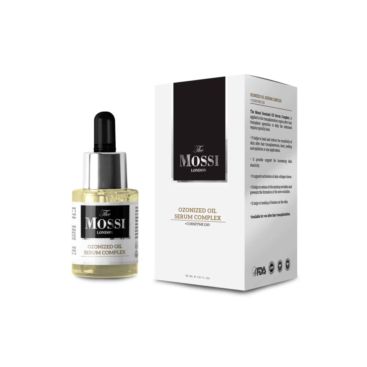 The Mossi London Ozonized Serum Complex | Boosts Donor Healing - Turkish Beauty & Care | Oriento