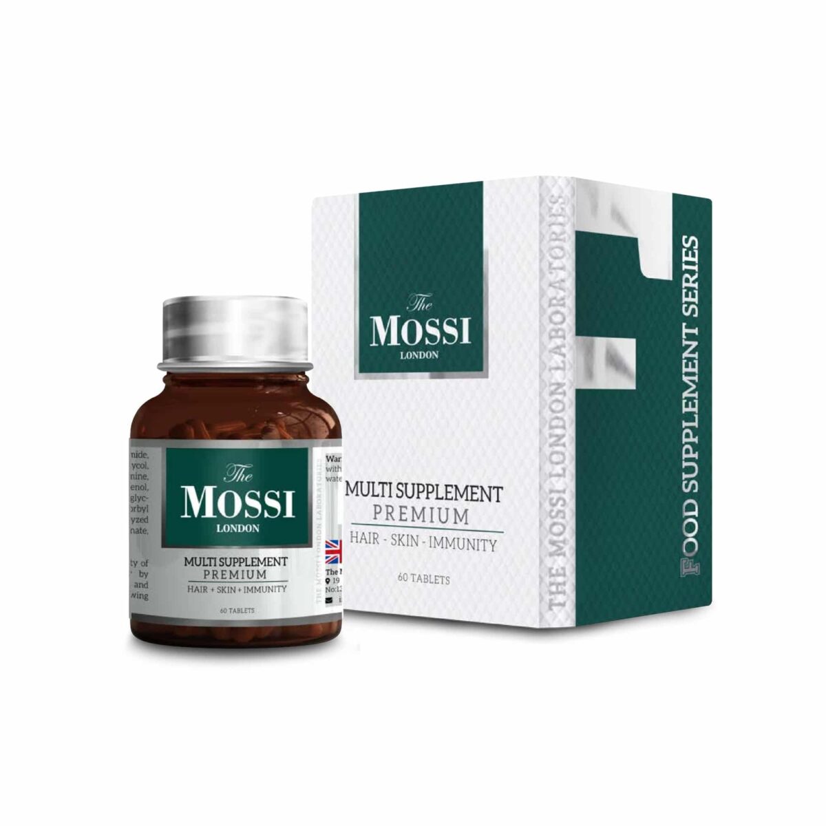 The Mossi London Vitamin Premium 60 Tablet - Turkish Beauty & Care | Oriento
